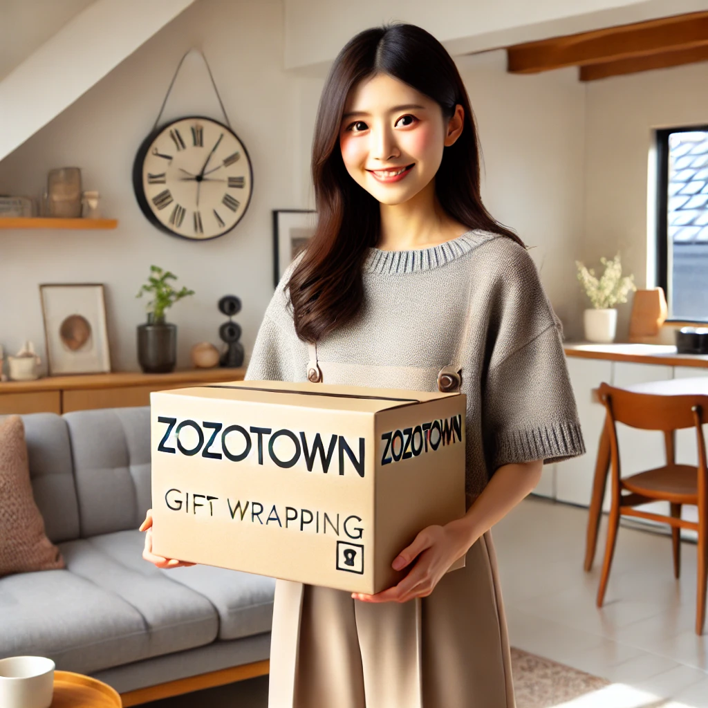 zozotownのラッピングなしで頼むには?